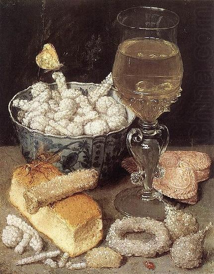 Still-Life with Bread and Confectionary, Georg Flegel
